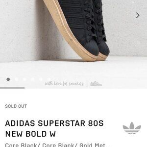 The shoes you selected are the Adidas Superstar 80s New Bold W sneakers in a "Co
